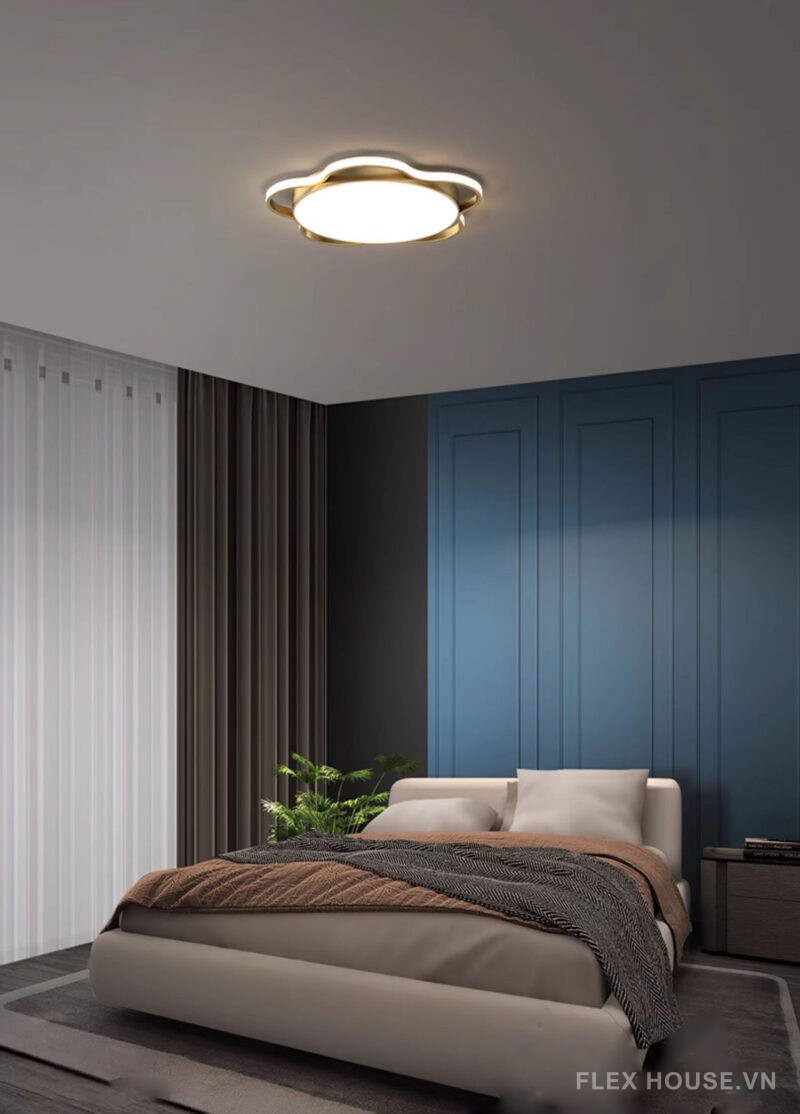 Đèn phòng ngủ trẻ em ốp trần decor cánh hoa ZHM454 1