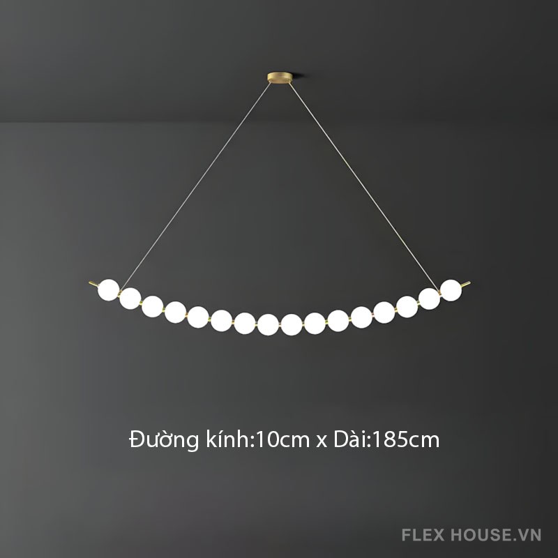 Đèn thả bằng đồng decor phòng ăn hiện đại ZHM568 9