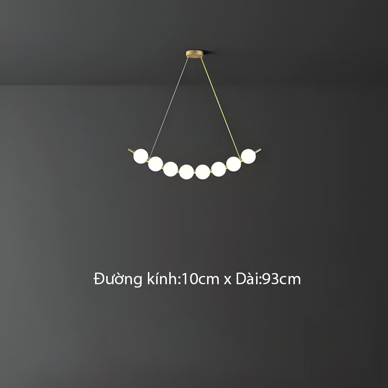 Đèn thả bằng đồng decor phòng ăn hiện đại ZHM568 5