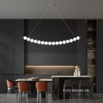 Đèn thả bằng đồng decor phòng ăn hiện đại ZHM568 - bìa
