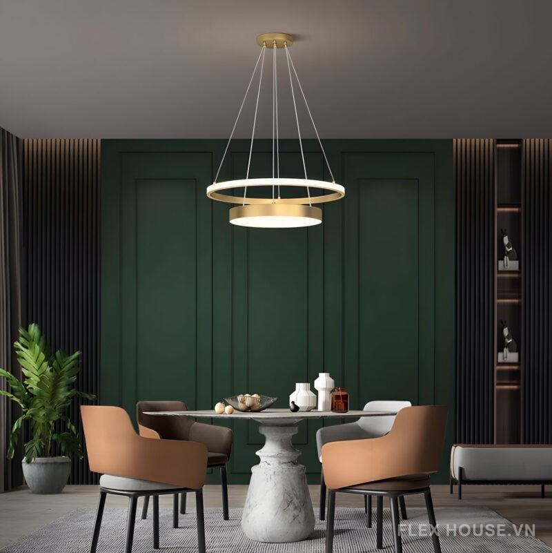 Đèn thả nhà hàng sang trọng chao acrylic ZHM560 1