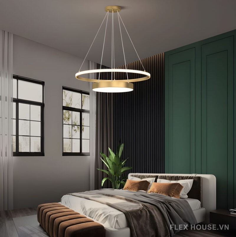 Đèn thả nhà hàng sang trọng chao acrylic ZHM560 - bìa