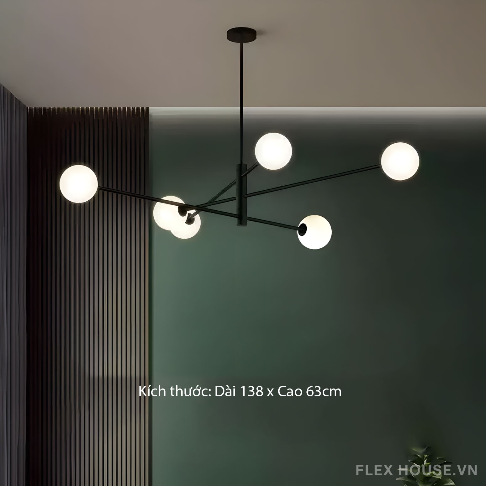 Đèn thả thủy tinh nghệ thuật độc đáo ZHM442 6