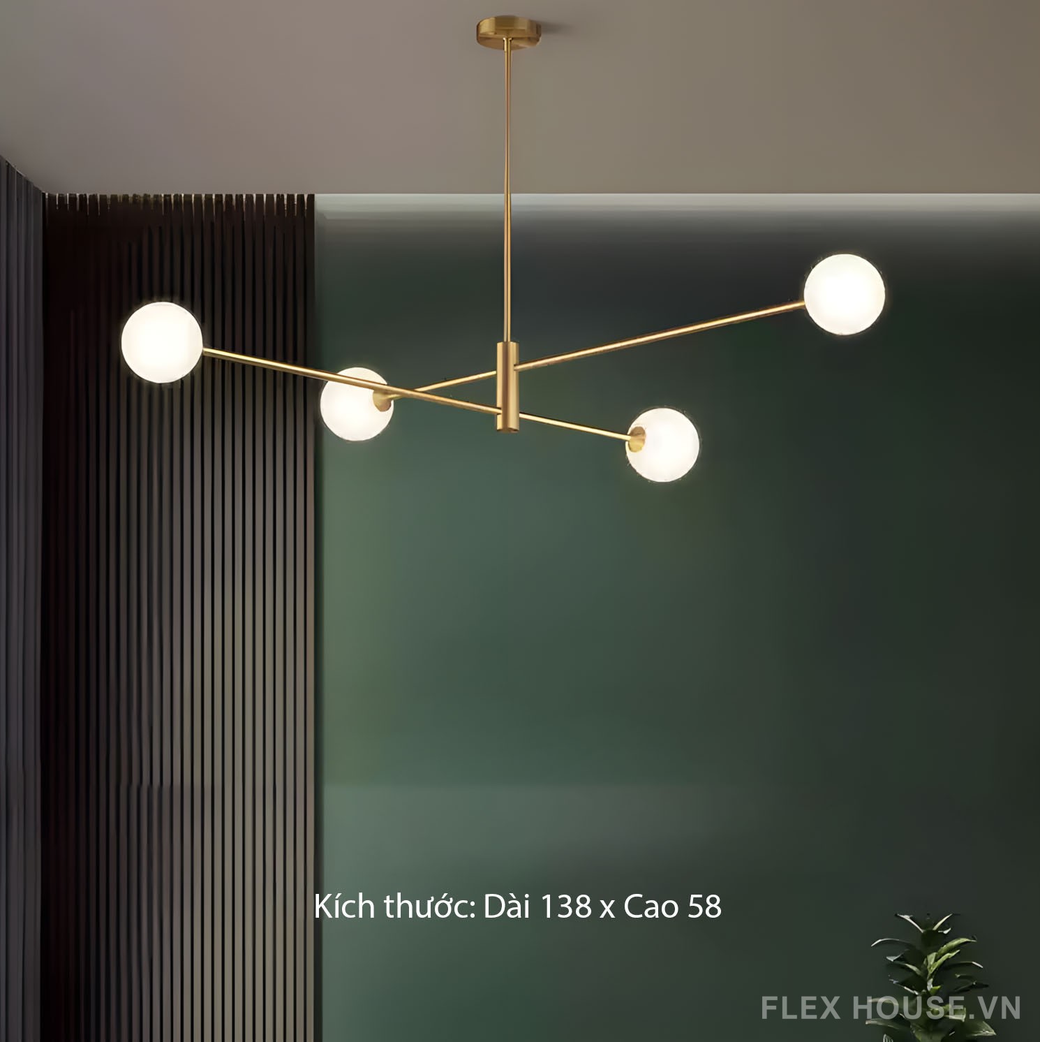 Đèn thả thủy tinh nghệ thuật độc đáo ZHM442 5
