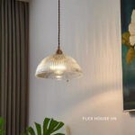 Đèn thả thủy tinh trang trí phòng ăn sang trọng DG080 - bìa