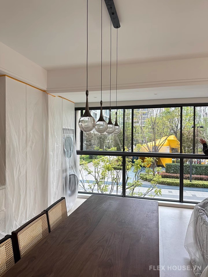 Đèn thả trần decor Mặt Trăng Bạc sang trọng hiện đại JG852 5