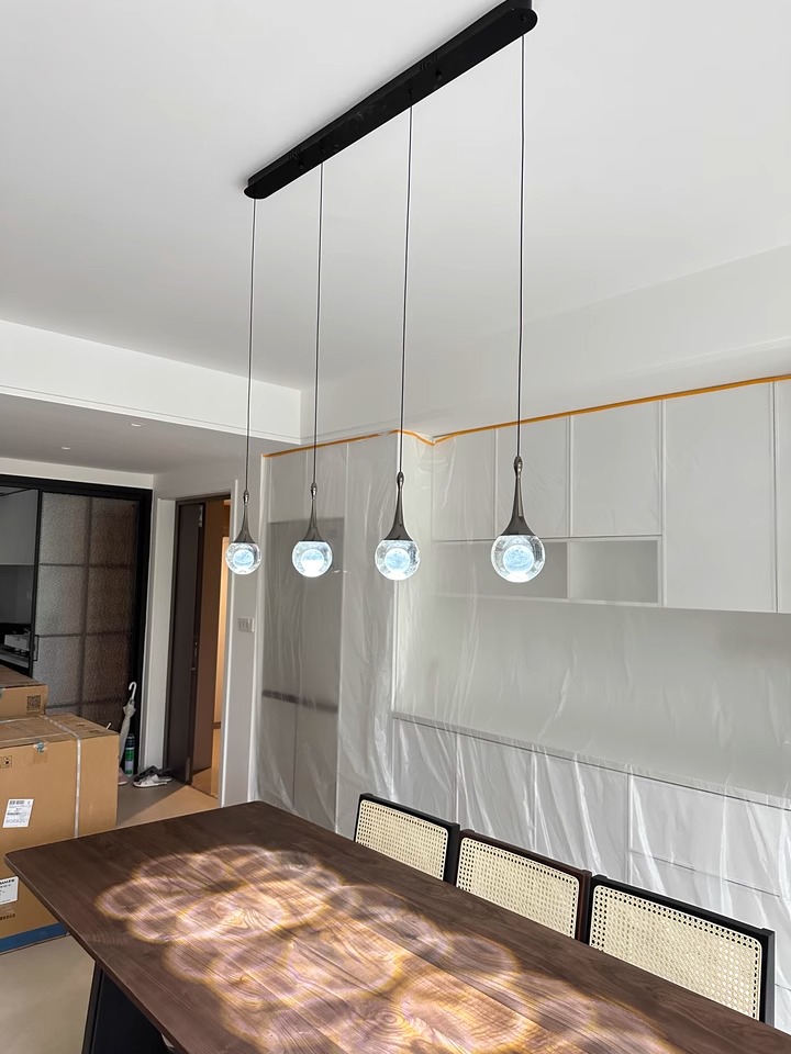 Đèn thả trần decor Mặt Trăng Bạc sang trọng hiện đại JG852 6