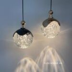 Đèn thả trần decor sảnh bằng pha lê cao cấp JG846 - bìa