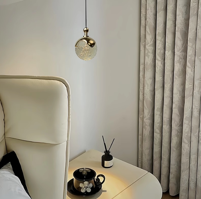 Đèn thả trần decor sảnh bằng pha lê cao cấp JG846 7