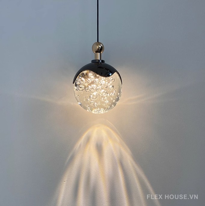 Đèn thả trần decor sảnh bằng pha lê cao cấp JG846 9