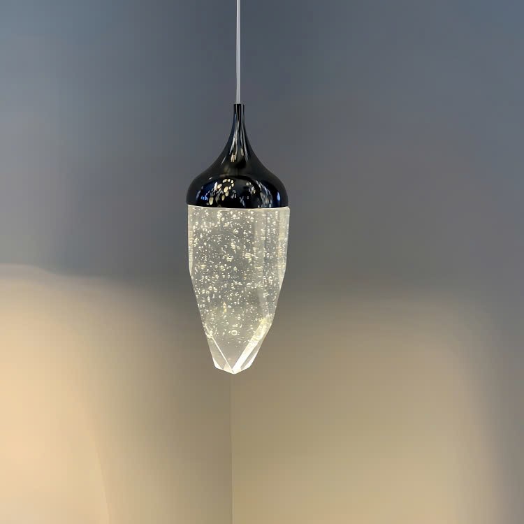 Đèn thả trần pha lê giọt nước decor phòng ngủ JG476 8