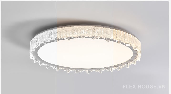 Đèn trần Acrylic hiện đại cao cấp dòng Glacier DG1057 6