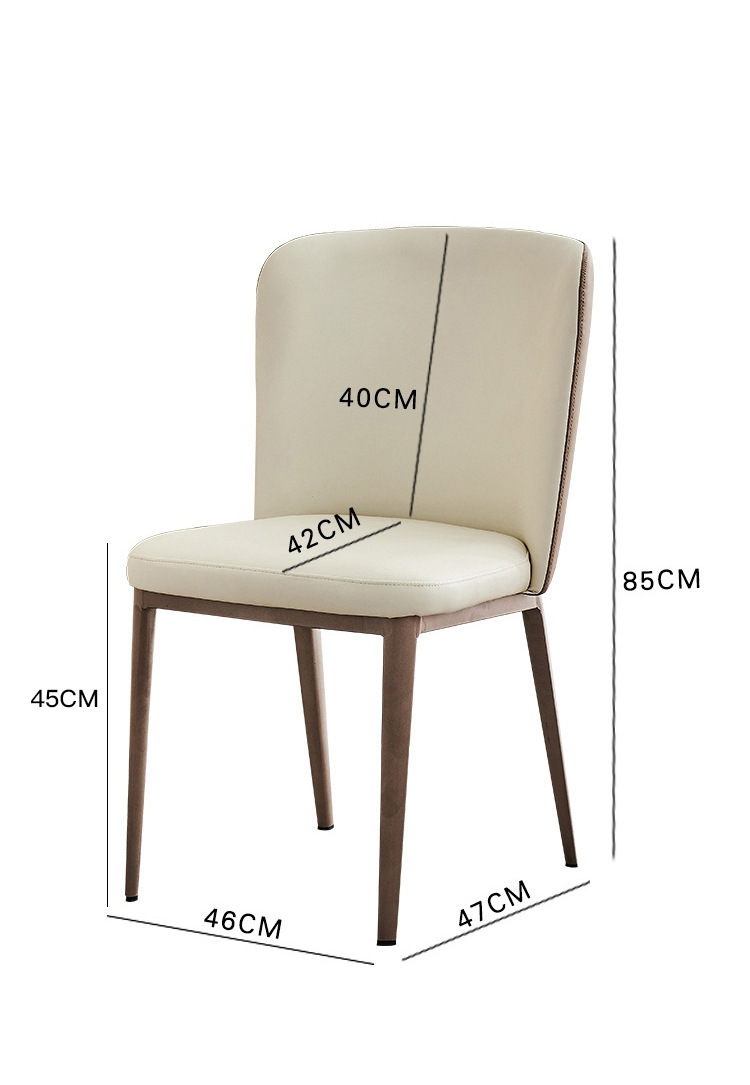 Ghế ăn đệm bọc da phong cách hiện đại SEN215 8