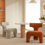 Ghế ăn tone kem decor phòng thời thượng FAD717
