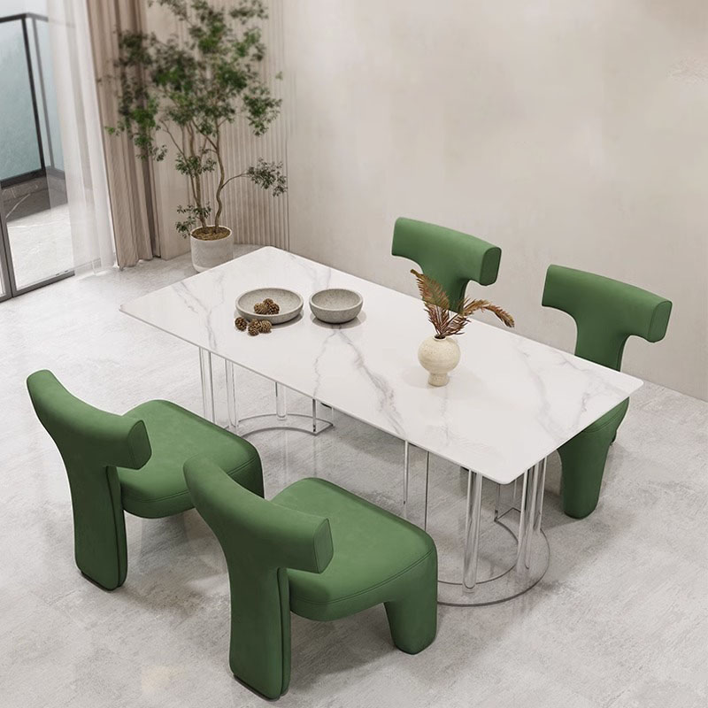 Ghế ăn tone kem decor phòng thời thượng FAD717 8