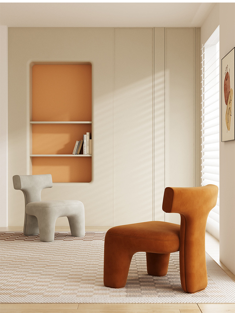 Ghế ăn tone kem decor phòng thời thượng FAD717 9