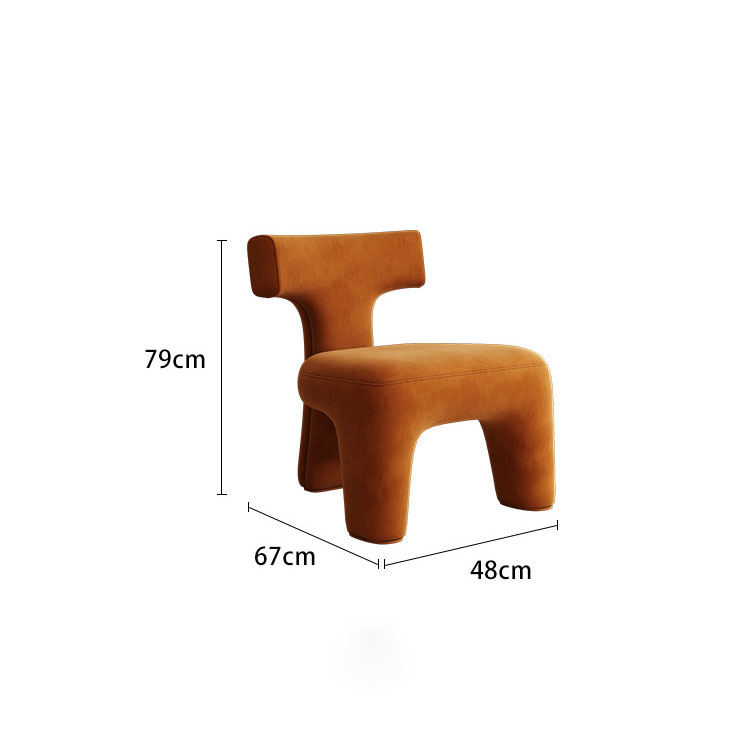 Ghế ăn tone kem decor phòng thời thượng FAD717 11