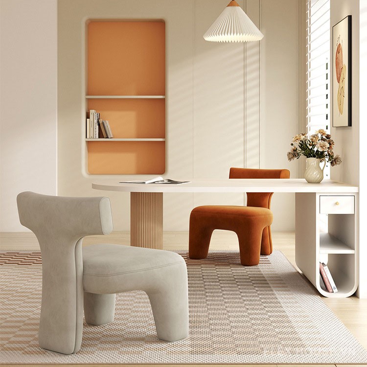 Ghế ăn tone kem decor phòng thời thượng FAD717 6