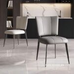 Ghế bàn ăn bọc da hiện đại phong cách Ý JIN7385