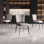 Ghế bàn ăn bọc da hiện đại phong cách Ý JIN7385 (2)