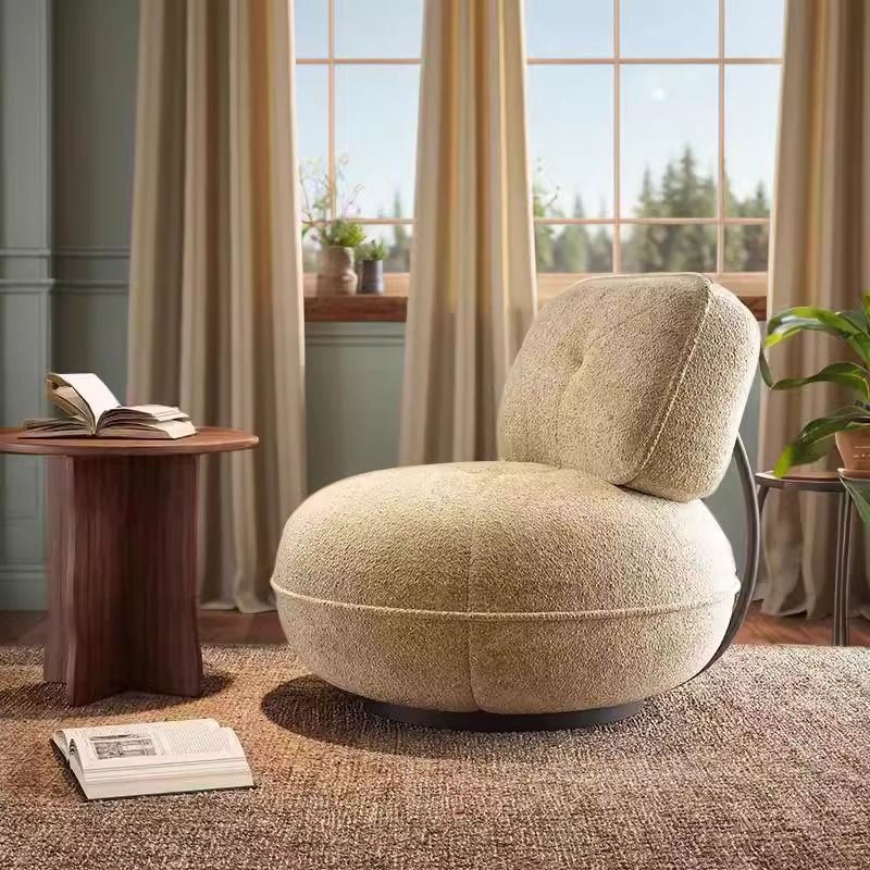 Sofa lười bọc vải lông cừu phong cách hiện đại FAD864 8