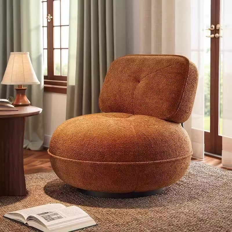Sofa lười bọc vải lông cừu phong cách hiện đại FAD864 7