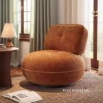 Sofa lười bọc vải lông cừu phong cách hiện đại FAD864