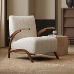 Ghế bành thư giãn đọc sách kiểu Bắc Âu SAB492