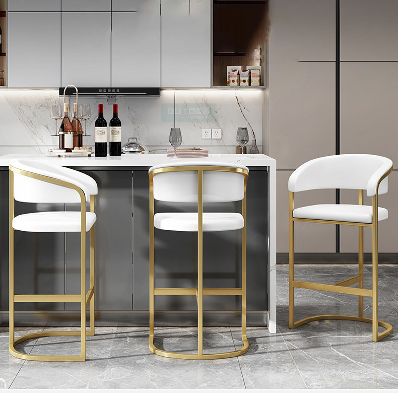 Ghế bar bọc da đơn giản hiện đại FQF6805 12