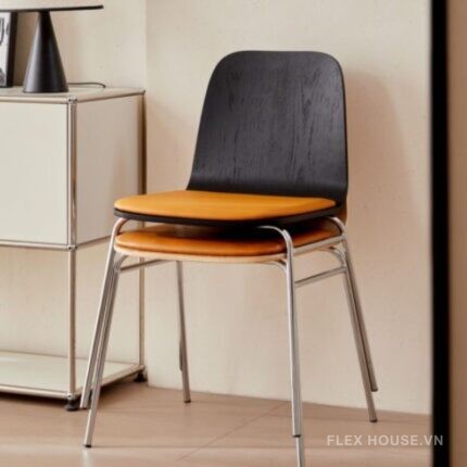 Ghế cafe thư giãn gỗ phong cách Bắc Âu SC174