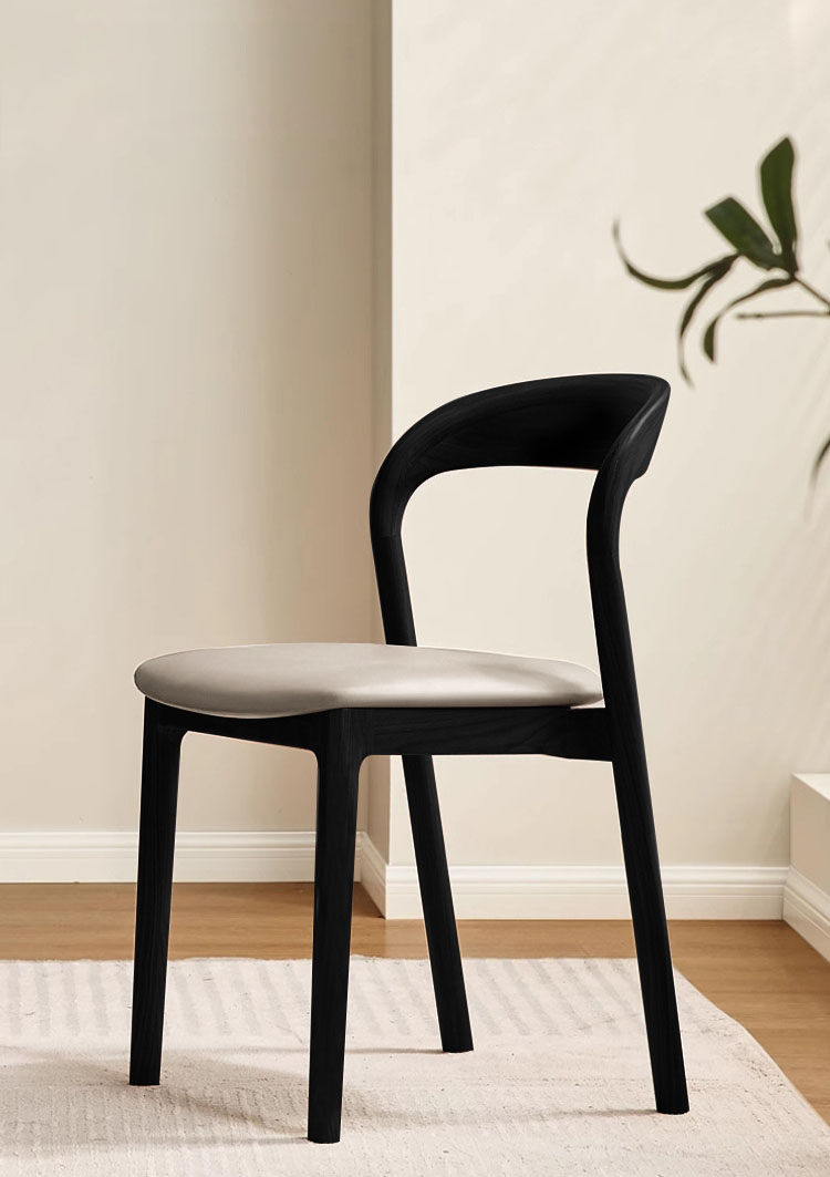 Ghế gỗ cafe tối giản phong cách Wabi-sabi SEN18 6