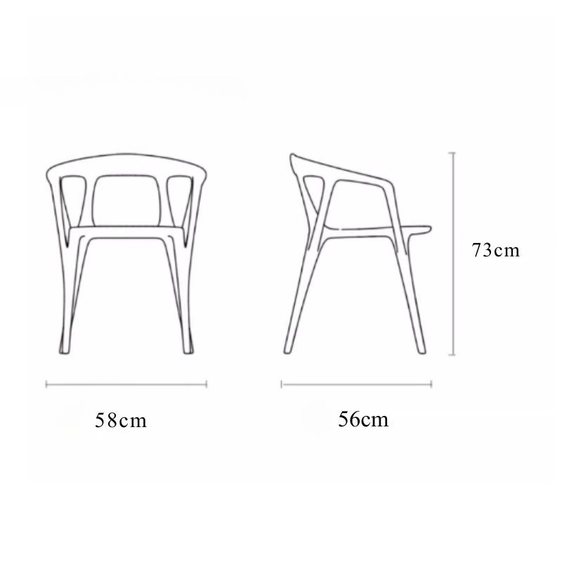 Ghế gỗ tần bì có tay vịn đệm vải nỉ cao cấp JIN8406 (1)