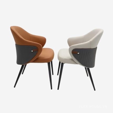 Ghế ngồi bọc da cao cấp cho nhà hàng SHM901