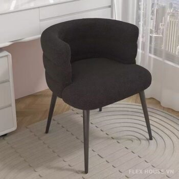 Ghế sofa đơn bàn trang điểm vải giả lông cừu hiện đại DYT8991(2)
