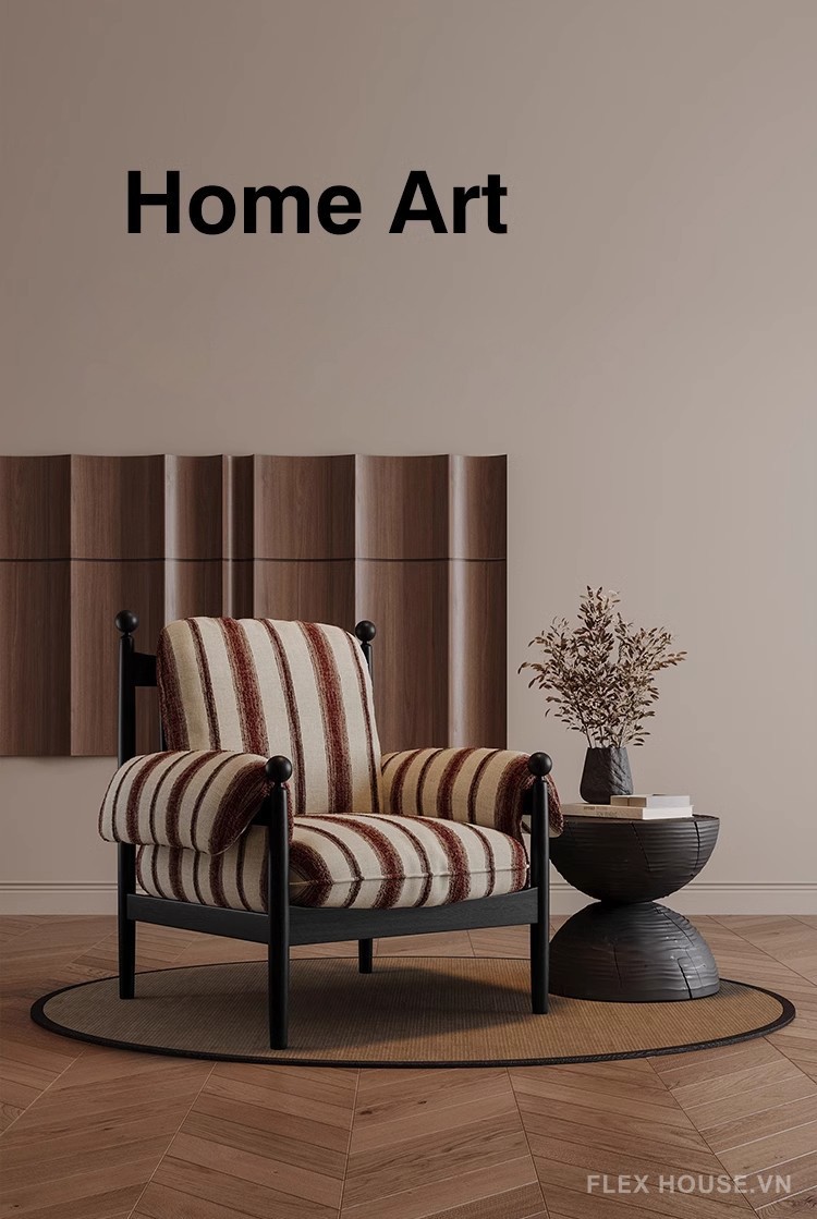 Ghế sofa đơn thư giãn phòng khách tựa lưng êm ái SAB057 6