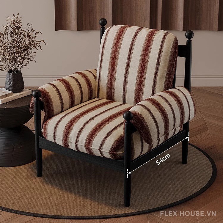 Ghế sofa đơn thư giãn phòng khách tựa lưng êm ái SAB057 13