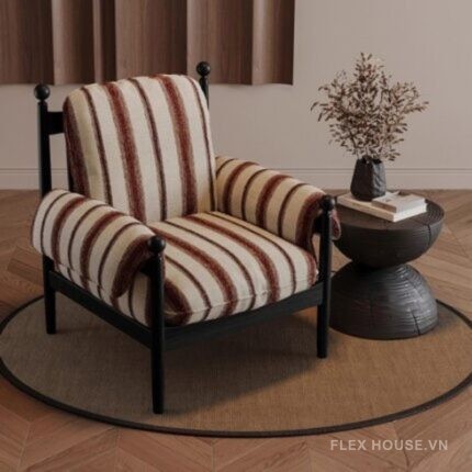 Ghế sofa đơn thư giãn phòng khách tựa lưng êm ái SAB057