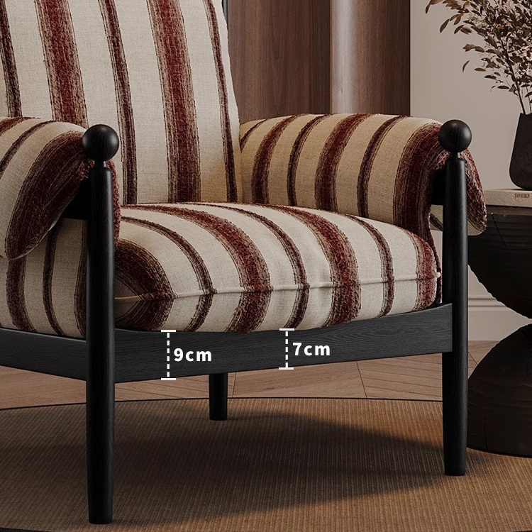 Ghế sofa đơn thư giãn phòng khách tựa lưng êm ái SAB057 14