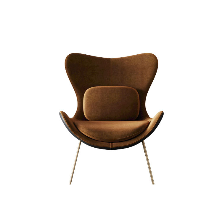 Ghế sofa đơn vải nhung lưng cao sang trọng FAD6252 14