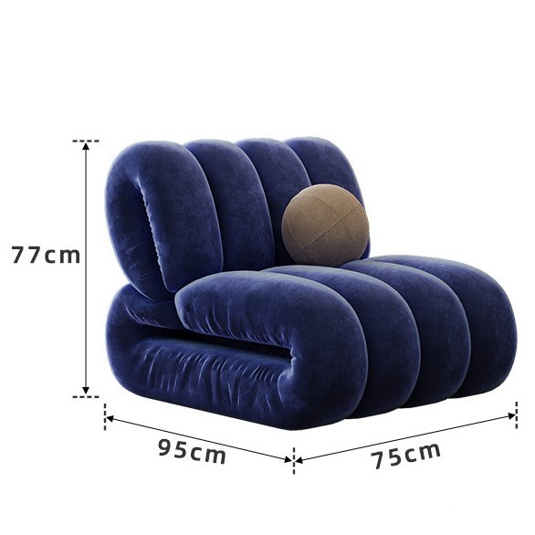 Ghế sofa lười hình đám mây tối giản kiểu Bắc Âu SAB725 4