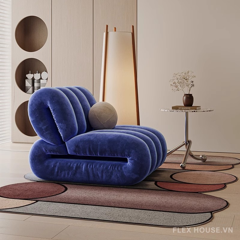 Ghế sofa lười hình đám mây tối giản kiểu Bắc Âu SAB725 11