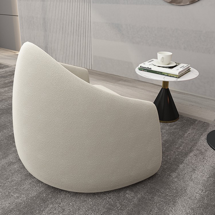 Ghế sofa lười thư giãn vải nỉ Nordic Light sang trọng FAD658 11