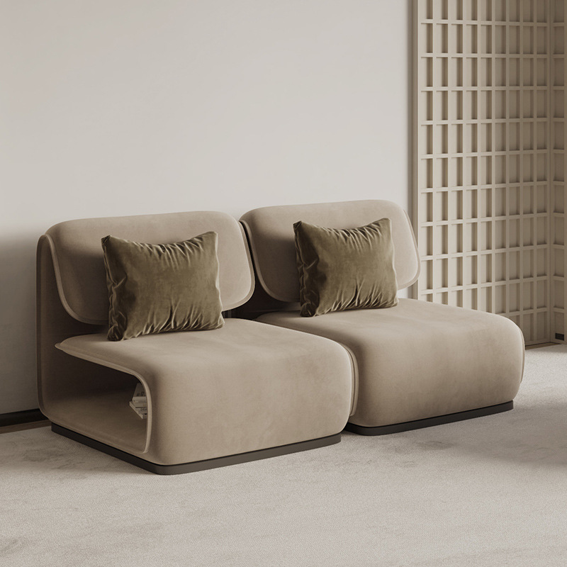Ghế sofa lười vải nỉ đơn dòng Nordic Style hiện đại FAD660 8