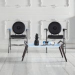 Ghế trang điểm êm ái vải nhung hiện đại FQF6100