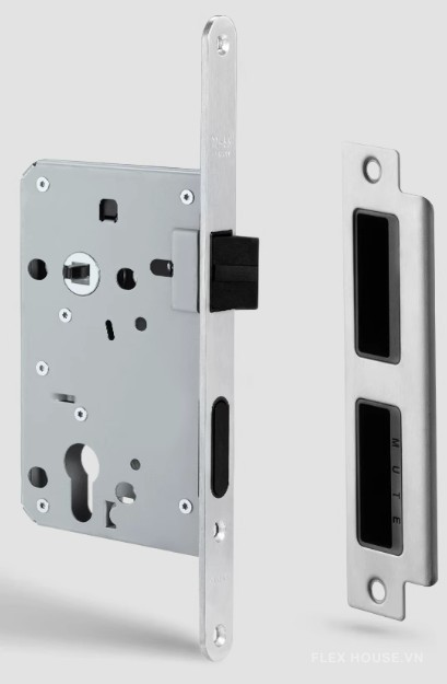 Khóa cửa tay gạt hợp kim phối gỗ sáng tạo FB26050 12
