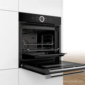 Lò nướng âm tủ Bosch mặt kính đen sang trọng HMH.HBG633BB1B (3)