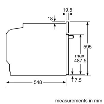 Lò nướng âm tủ kết hợp vi sóng màu đen 60cm HMH.HMG778NB1 (6)