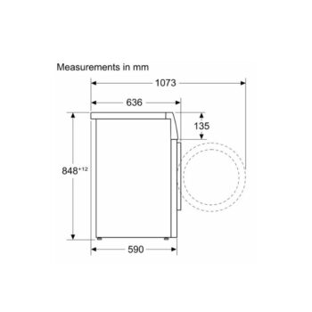 Máy giặt cửa trước Bosch 9kg độc lập HMH.WGG244A0SG (2)