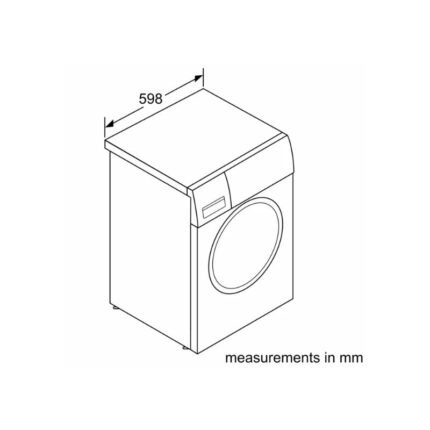 Máy giặt cửa trước Bosch 9kg độc lập HMH.WGG244A0SG (4)