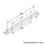 Máy hút mùi âm tủ 60cm màu bạc Bosch HMH.DFT63AC50 (4)